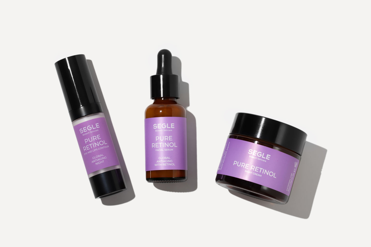 SEGLE drėkiantis veido kremas nakčiai su retinoliu Pure Retinol, 50ml