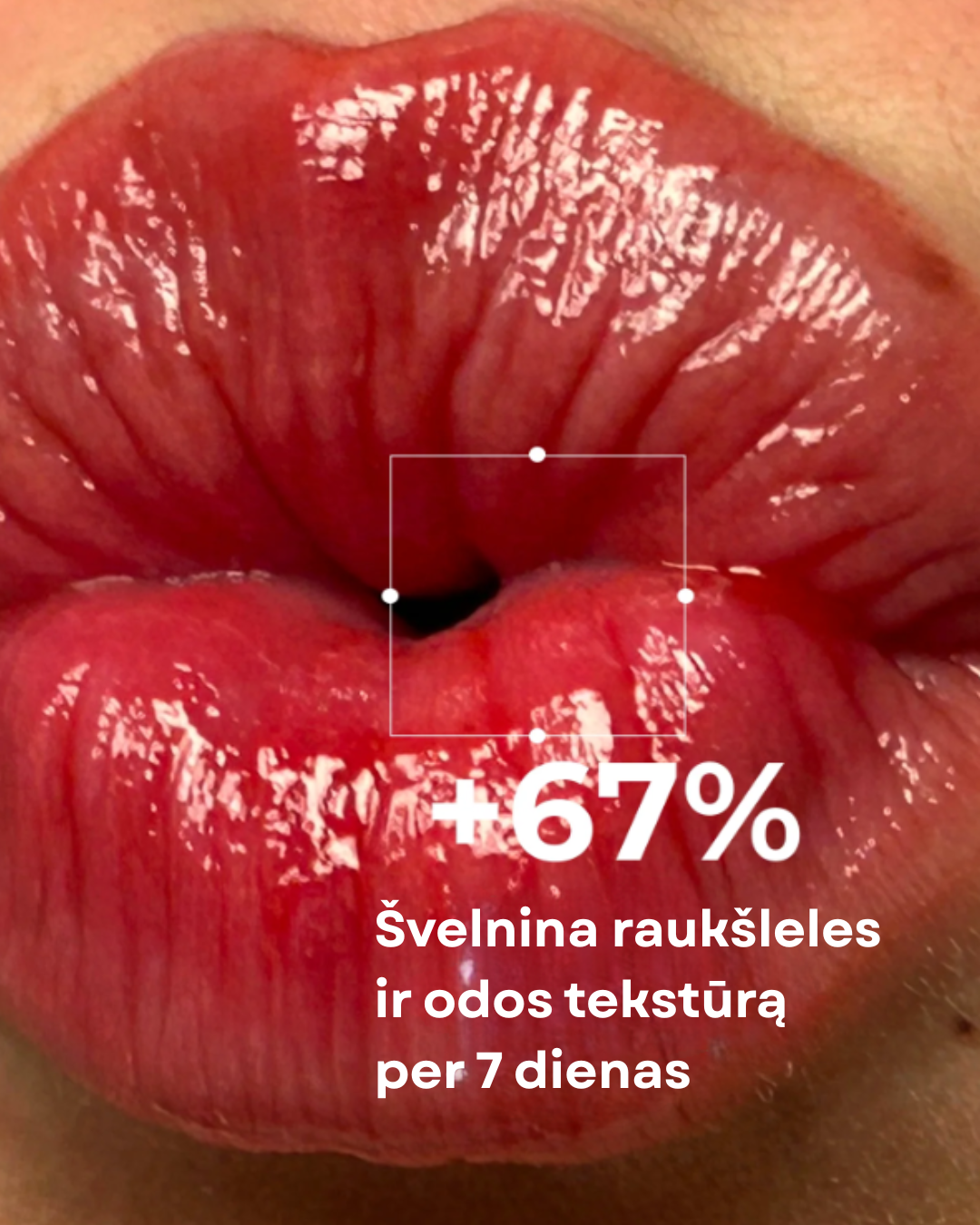 Lūpų balzamas su peptidais ir hialuronu „Toffee Kiss“, 10 ml