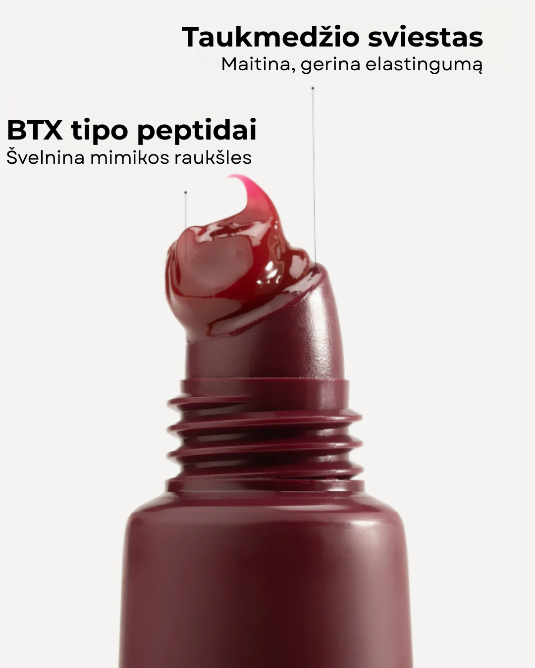 Lūpų balzamas su peptidais ir hialuronu „Mulled Vine“, 10 ml