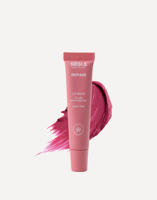Lūpų balzamas su peptidais ir hialuronu „Dusty Pink“, 10 ml